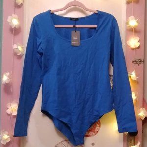 MANGDIUP Bodysuit (L) Round Neck Long Sleeve